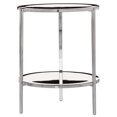 抛光铝合金茶几边几金属镜面