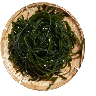 2023新鲜边丝山东荣成新鲜深海野生盐渍海带边丝  5斤净重