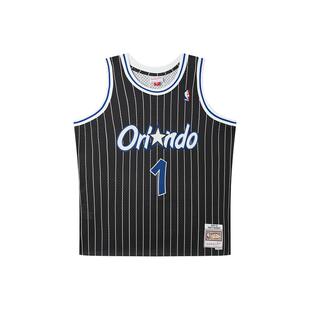 Mitchell&Ness NBA官方魔术/麦迪复古球衣03-04赛季SW球衣篮球服