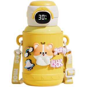 儿童保温杯上学专用高颜值宝宝吸管水杯子女2025新款幼儿园水壶H