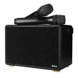 家庭KTV户外蓝牙音响无线麦克风电视投影仪手机唱K歌音箱话筒一体