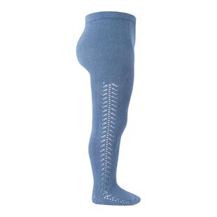 西班牙Condor女童高弹连裤袜春秋款糖果色侧边镂空儿童保暖打底袜