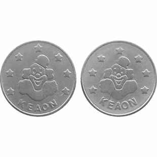 游戏币定制电玩城游乐园摇摇车儿童游戏机娃娃机通用防伪硬币定做