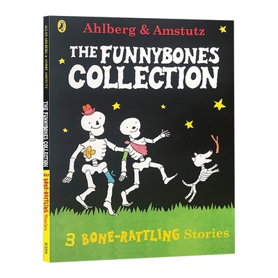 英文原版 Funnybones A Bone Rattling Collection 有趣的骨头 3合1 3个故事合集 吴敏兰 儿童趣味读物 英文版 进口英语原版书籍
