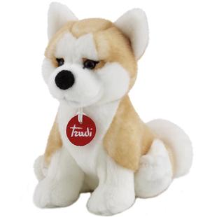意大利trudi 秋田犬八公狗毛绒玩具可爱狗玩偶生日礼物公仔娃娃