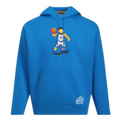 安德玛官方UA秋冬库里CURRY男子像素感篮球运动连帽卫衣6012752