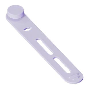 一端固定数据线理线器耳机绕线器防丢硅胶扎带集线器手机线电脑线