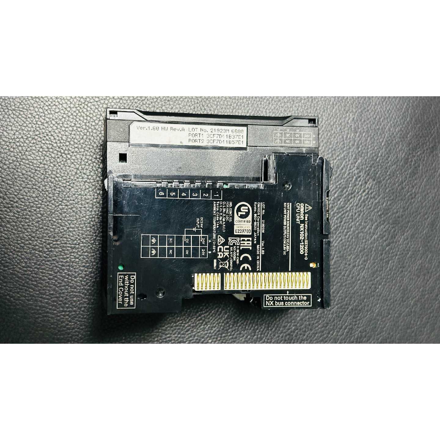 议价欧姆龙PLC模块NX102-1200，实物拍摄，功能包好，年