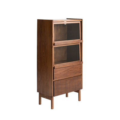 北美黑胡桃全实木斗柜