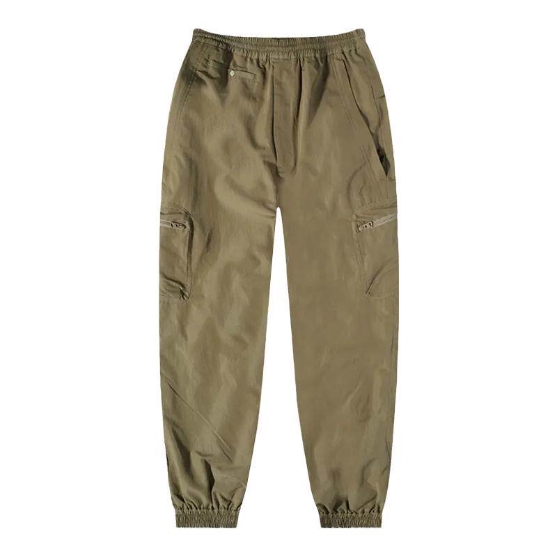潮物Woo F/CE Drawstring Cargo Pants 山系抽绳休闲束脚工装长裤