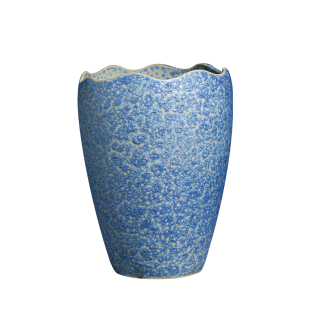 景德镇多肉切口老桩透气法师盆大口花盆缺口复古悬崖桩粗陶绿植