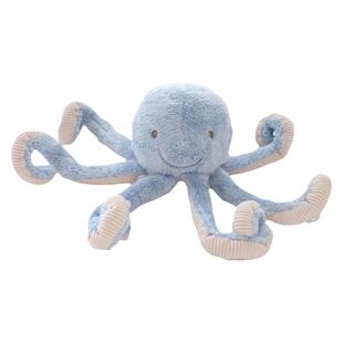 有间布谷林|蓝色章鱼毛绒公仔安抚陪睡娃娃不掉毛柔软八爪鱼布偶
