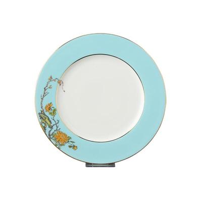 永丰源西湖蓝餐具散件平盘鱼盘瓷