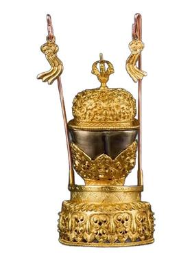 西藏密宗金刚杵托巴碗民族用品