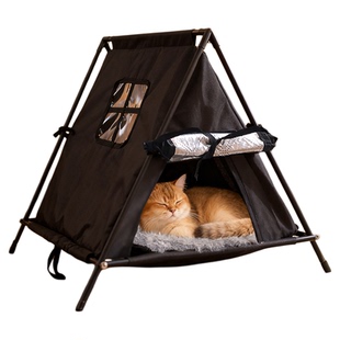猫帐篷猫窝冬季保暖全封闭安全感狗窝四季通用流浪猫户外防寒防雨