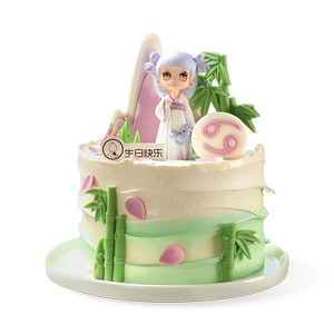 CAKEBOSS巨蟹座乳酪芝士星座国风款生日蛋糕同城配送北京上海杭州