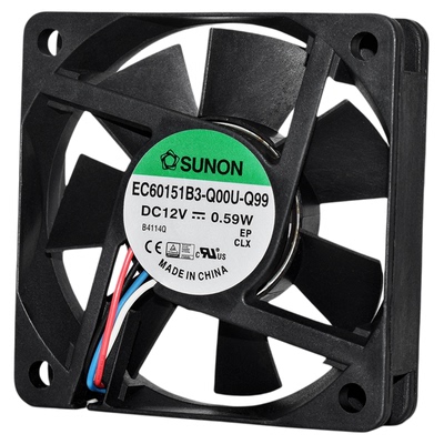 建准12V静音6015机箱pwm风扇6CM