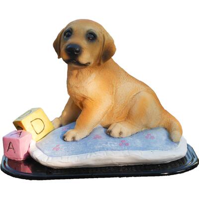 动物仿真小萌犬汽车办公桌面小狗