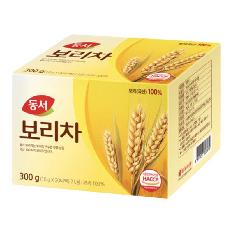 Dongsuh 韩国人气畅销健康大麦茶包烘焙冲泡茶去油腻清积滞300g装