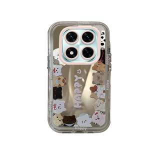 适用红米Note15Pro+手机壳Note13R新款12Turbo卡通猫咪小狗11TPro可爱14创意10Pro硅胶软套Note9全包防摔外壳