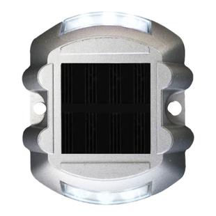 太阳能铸铝道钉马蹄形蝴蝶形发光道钉反光道路警示灯货车庭院景观