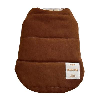 bluetime宠物棉绒双面穿马甲原创