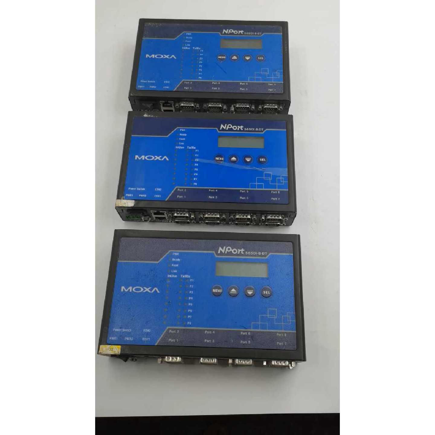 【议价-可维修】摩莎MOXA NPort 5650I-8-DT 5650-8 全新/二手均