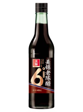 美锦老陈醋6度0添加400ml玻璃瓶