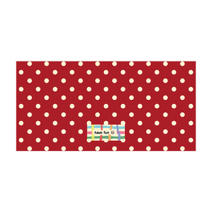 复古波点柜子帘遮挡杂物橱柜防尘门帘免打孔厨房遮丑拉帘鞋架布帘