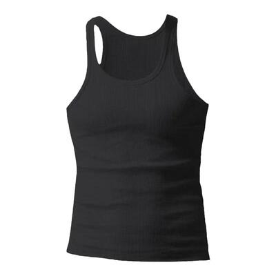 MONS显肌肉重磅弹力男士夏季运动健身纯棉休闲内穿打底坎肩百搭