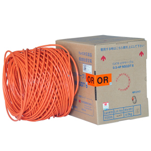 日线原装正品NIPPON CAT6彩色家用六类千兆网线双绞线 纯铜网络线