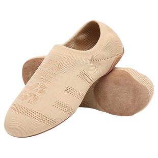 花球啦啦操鞋子健美操室内儿童成人舞蹈鞋女爵士现代舞鞋软底室外