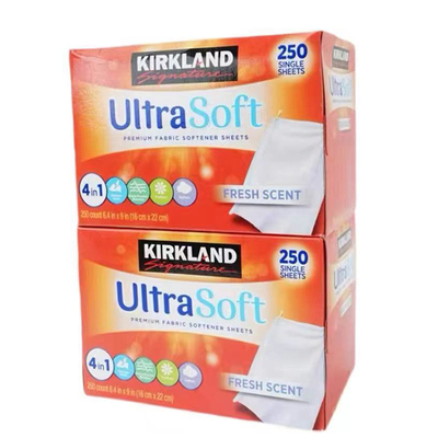 美国进口Bounce邦氏四合一柔顺纸香衣片Kirkland烘干机专用香味剂