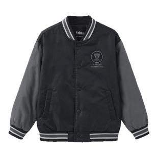 nbakids童装秋冬男童女童外套夹棉加厚棒球服夹克K243JP010P