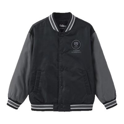 nbakids童装秋季新款男童女童外套夹棉加厚棒球服夹克K243JP010P