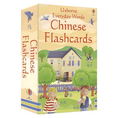 英文原版 Everyday Words Chinese Flashcards 日常中文用语 英文版 Kirsteen Rogers 进口英语原版书籍