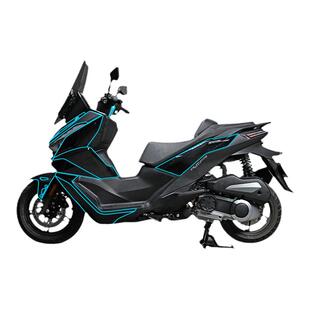 适用24款无极SR250GT炫彩大灯膜防水贴纸变色改色贴膜贴改装配件