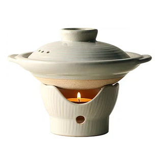 万土烧 雨田浅煲 粗陶锅煲仔饭砂锅专用浅口海鲜干锅酒店餐厅商用