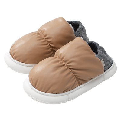 优调包跟情侣棉拖鞋居家保暖防滑