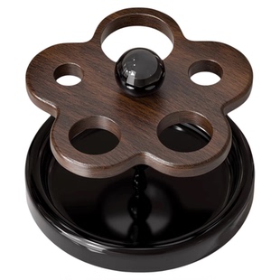 中古风置物牙刷架卫生间洗漱台可爱牙刷架底座浴室牙膏轻奢牙刷座