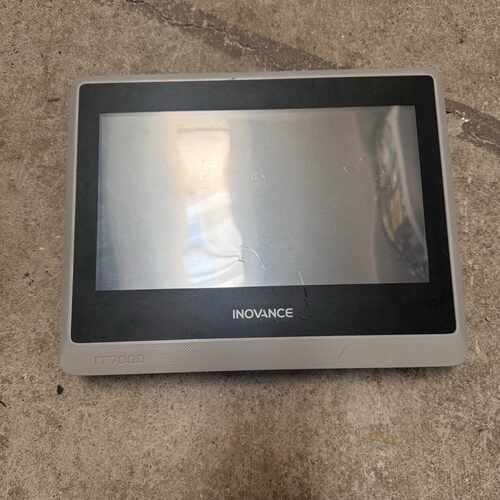 咨询后拍汇川触摸屏 IT7100E 实物如图 上电不显示 配件出