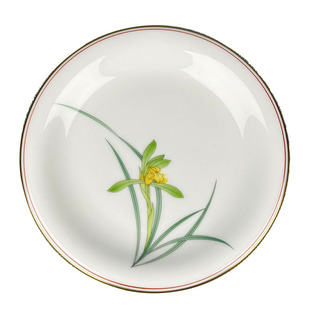 香兰社兰花甜品碟彩色深碗陶瓷餐具盘子日本进口餐具正品