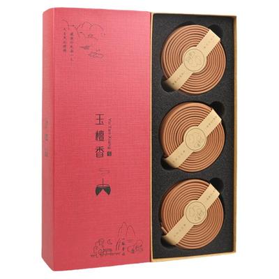 福建一脉香传檀香盘香安神香薰