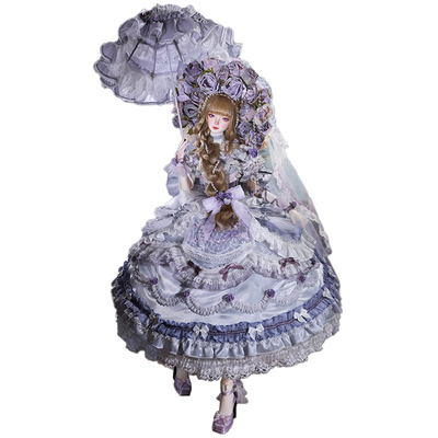 莫奈的后花园 3分BJD 薇奥拉 娃衣 层叠梦境 馥郁花庭GEM官服套装