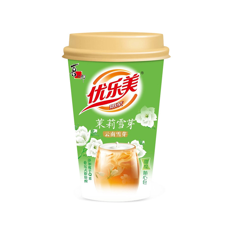喜之郎优乐美椰果奶茶杯装冲饮泡
