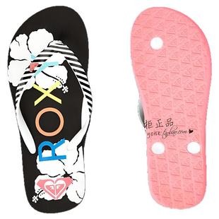 2025年ROXY新款夏季塑胶人字拖凉鞋泡沫超轻旅游女童沙滩凉拖鞋