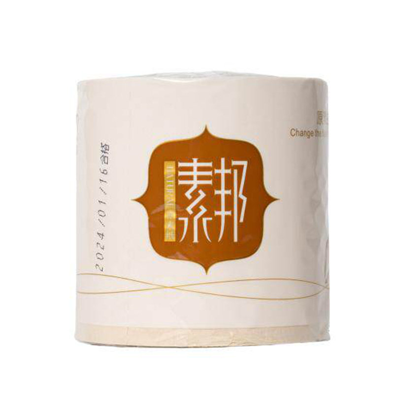 素邦有芯卷纸竹浆卫生纸厕纸27卷