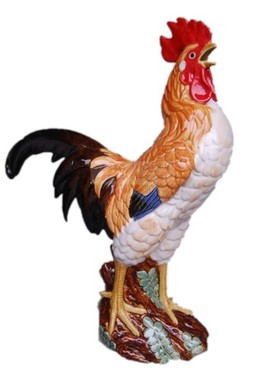 吉祥广东陶瓷家居客厅屏风摆件