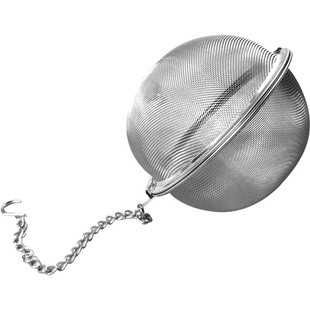 日本进口原装不锈钢滤网球茶滤器卤料泡茶叶漏器汤料过滤球