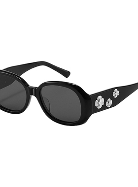 小香风山茶花板材尼龙镜片太阳镜